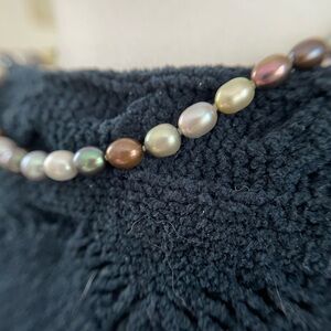 Honora Iridescent Multicolored 16”  Pearl Necklace in great condition